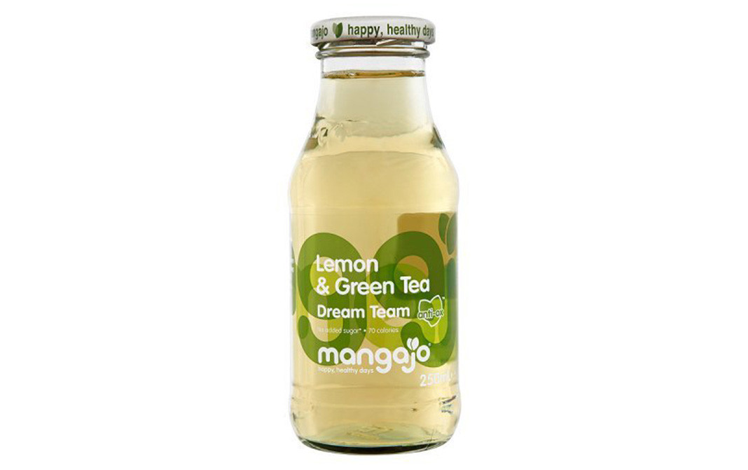 Mangajo Lemon & Green Tea Dream Team   Glass Bottle  250 millilitre